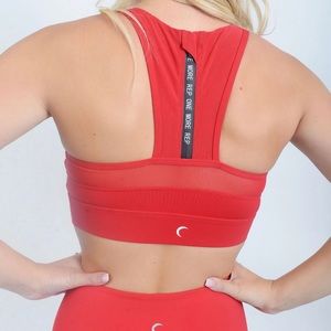ZYIA RED ALL STAR BRA - M